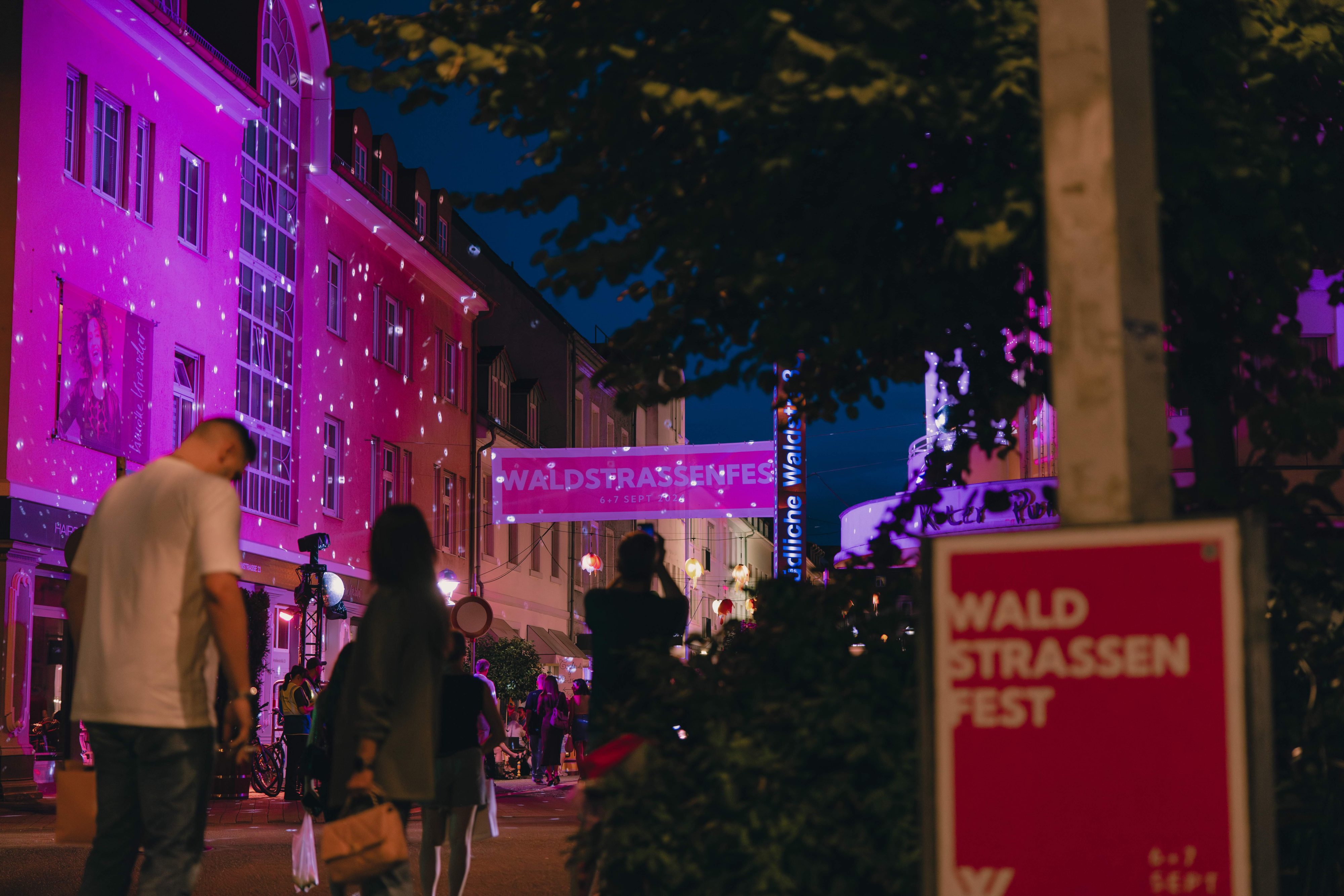 Waldstraßenfest in Karlsruhe mit Print Design Artikeln von SYD.MEDIA