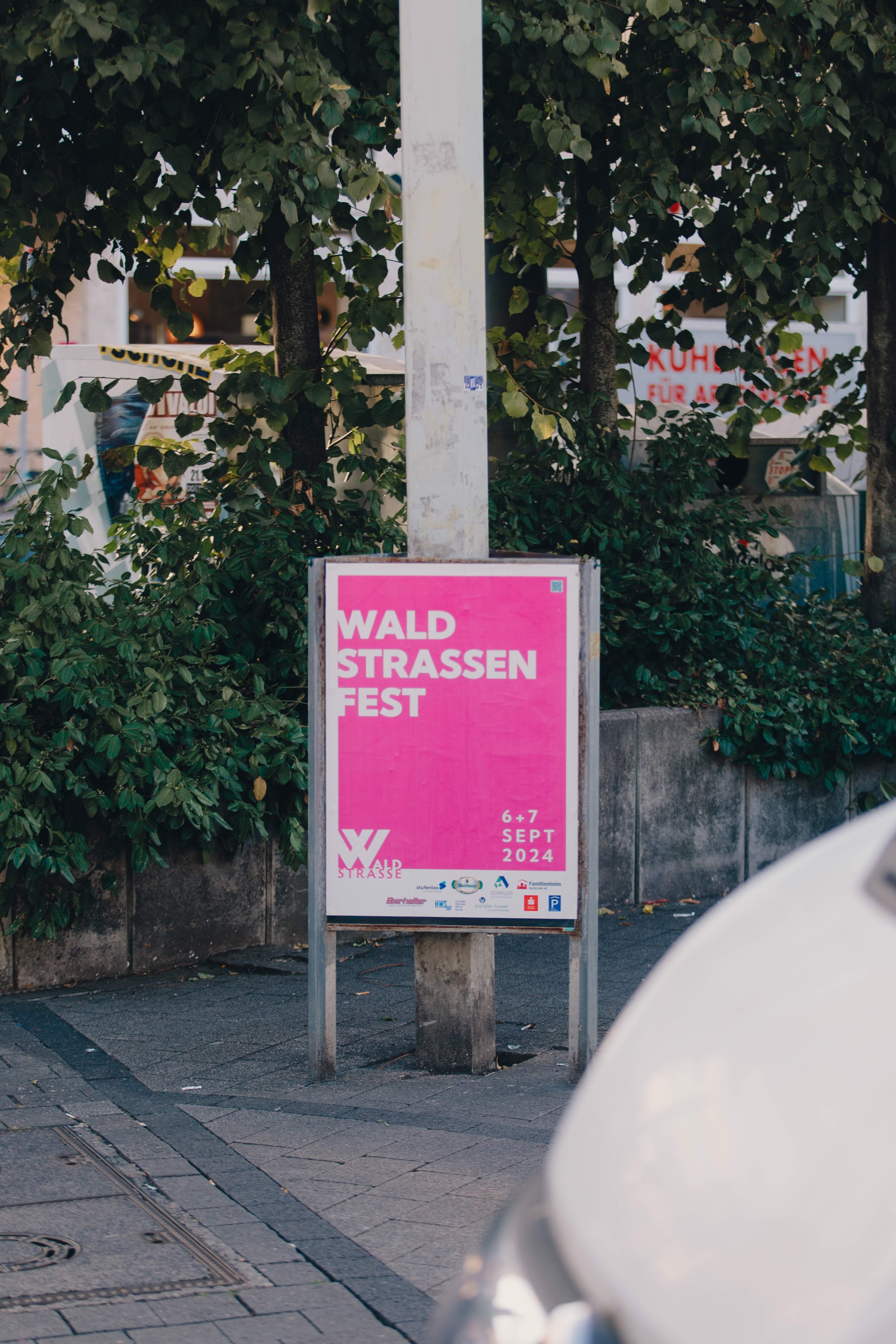 Waldstraßenfest in Karlsruhe mit Print Design Artikeln, Poster, von SYD.MEDIA