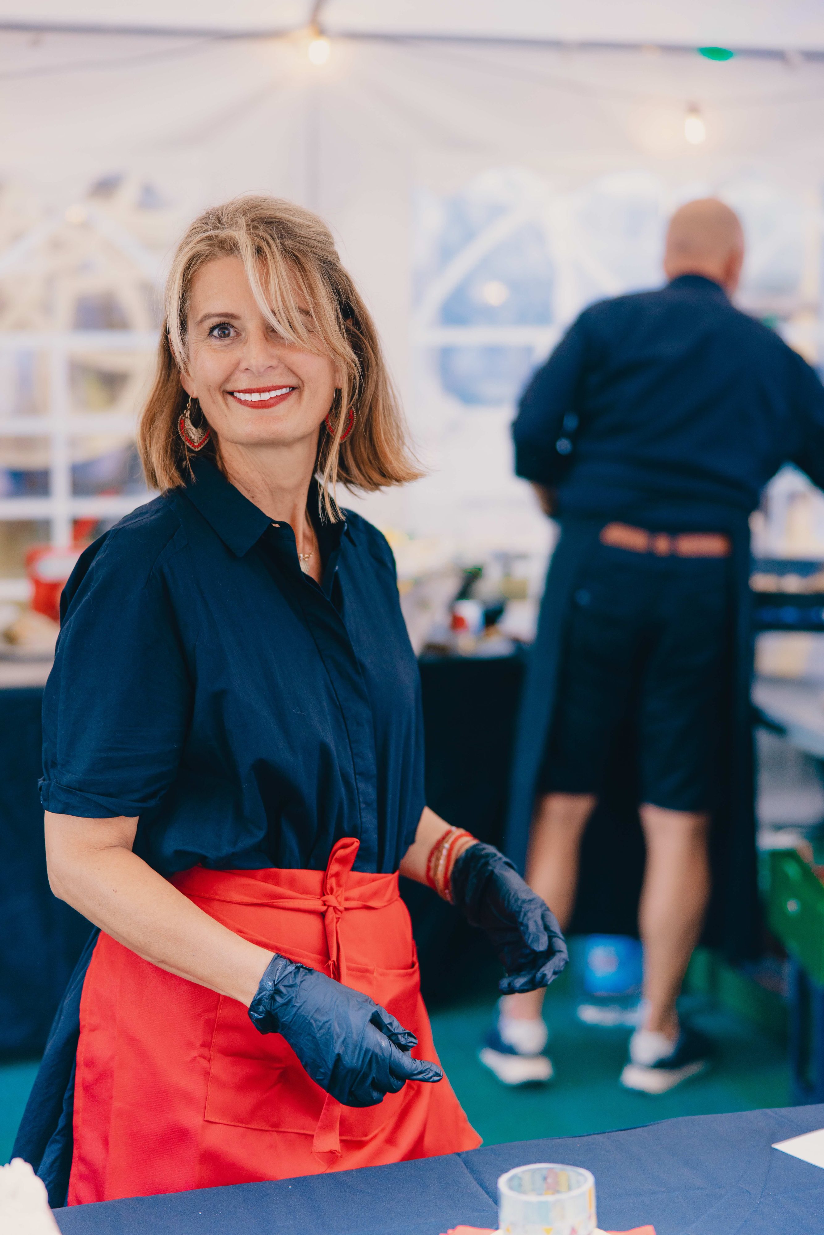 Fotografie der Waldstraßen Gemeinschaft und der Employer als Werbung